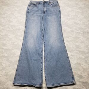 Madewell Light Blue Flare & Wide Leg Jeans
